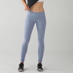 Lululemon Wunder Under Pant
Heathered Blue Denim Size 10